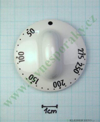 Knoflík termost.trouby bíly EC778W ( shodné s 375234 )  (629113)