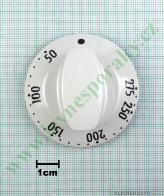 Knoflík termostatu E7704-bílý ( shodné s 375267 )  (650155)