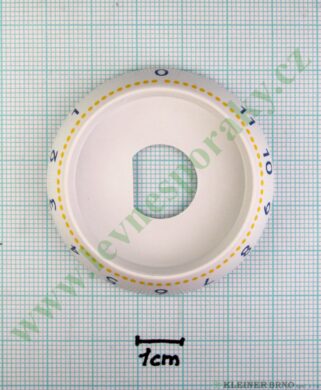 Kroužek knoflíku energoregulátoru 1-11, bílý  (850182)