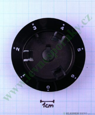 Podložka pod knoflík elektrika 0-6 N tmavá v=20 mm ( zrušeno bez náhrady )  (C20H002A0)